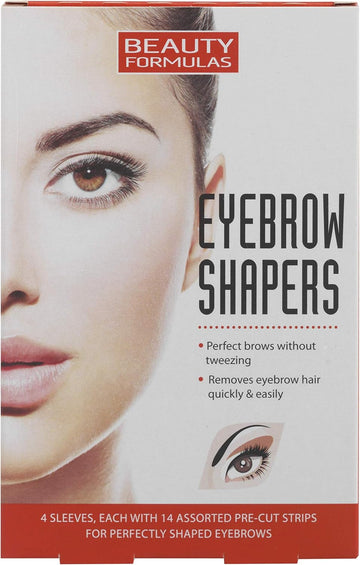Beauty Formulas Eyebrow Shapers 56 Strips,1