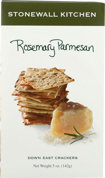 Stonewall Kitchen Rosemary Parmesan Crackers, 5 Ounces