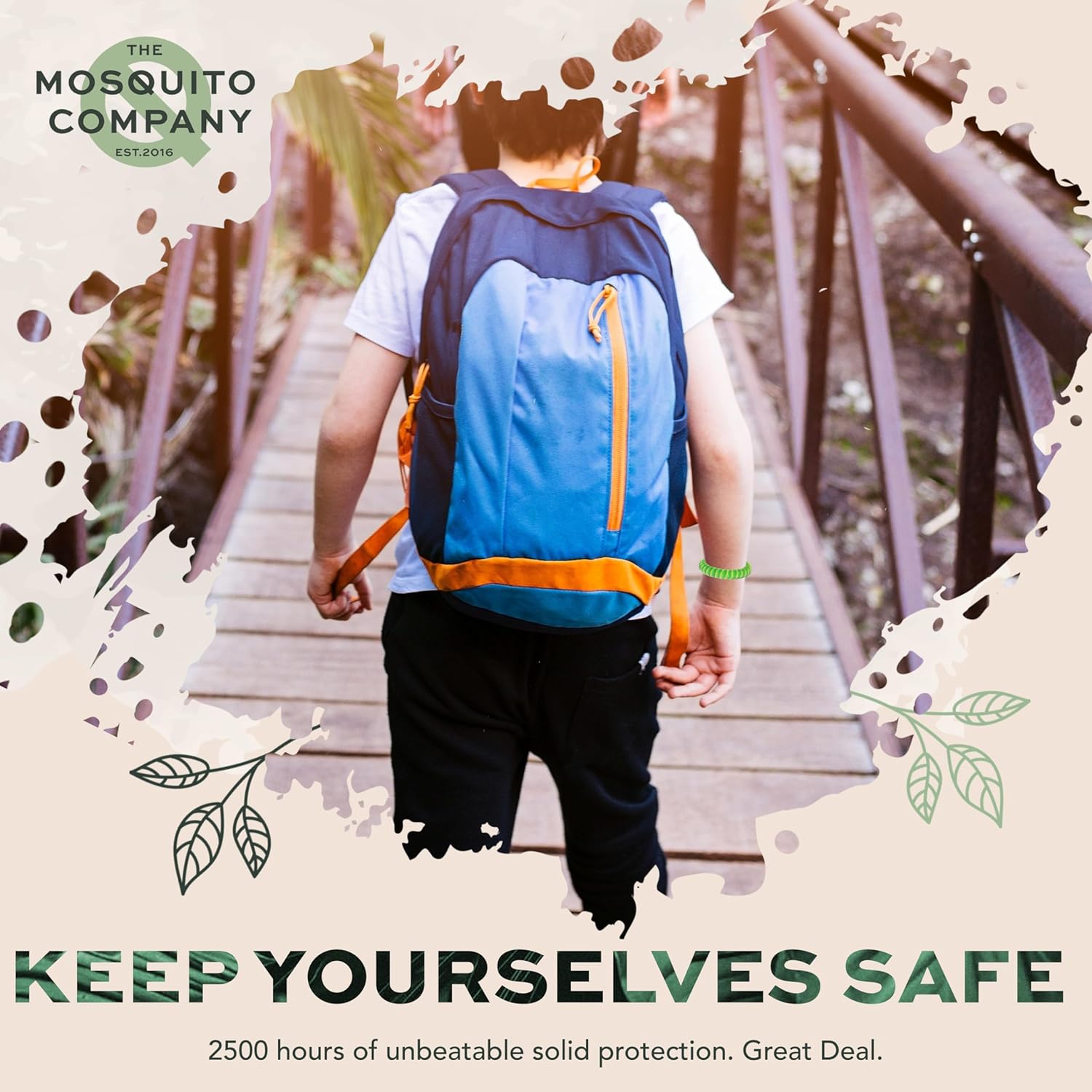 The Mosquito Company, Mosquito Repellent Bracelet, Insect Repellent Mosquito Bands, Triple Strength, Multi Coil Deet Free, Resealable Packaging, 250 Hours of Protection : Amazon.co.uk: Health & Personal Care