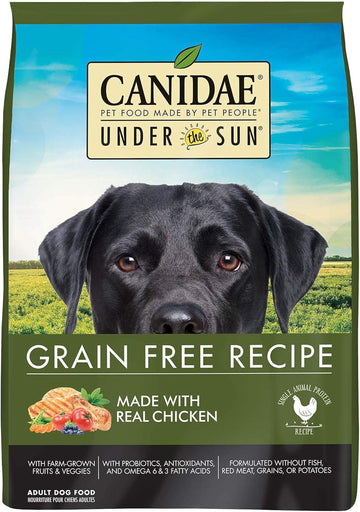 Canidae, Under The Sun, Grain Free Recipe Made With Real Chicken Dog Dry 40 Lbs