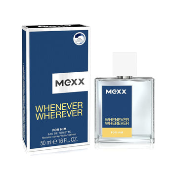 Mexx Wherever Eau De Toilette Spray Da Uomo - 50 Ml : Health & Household