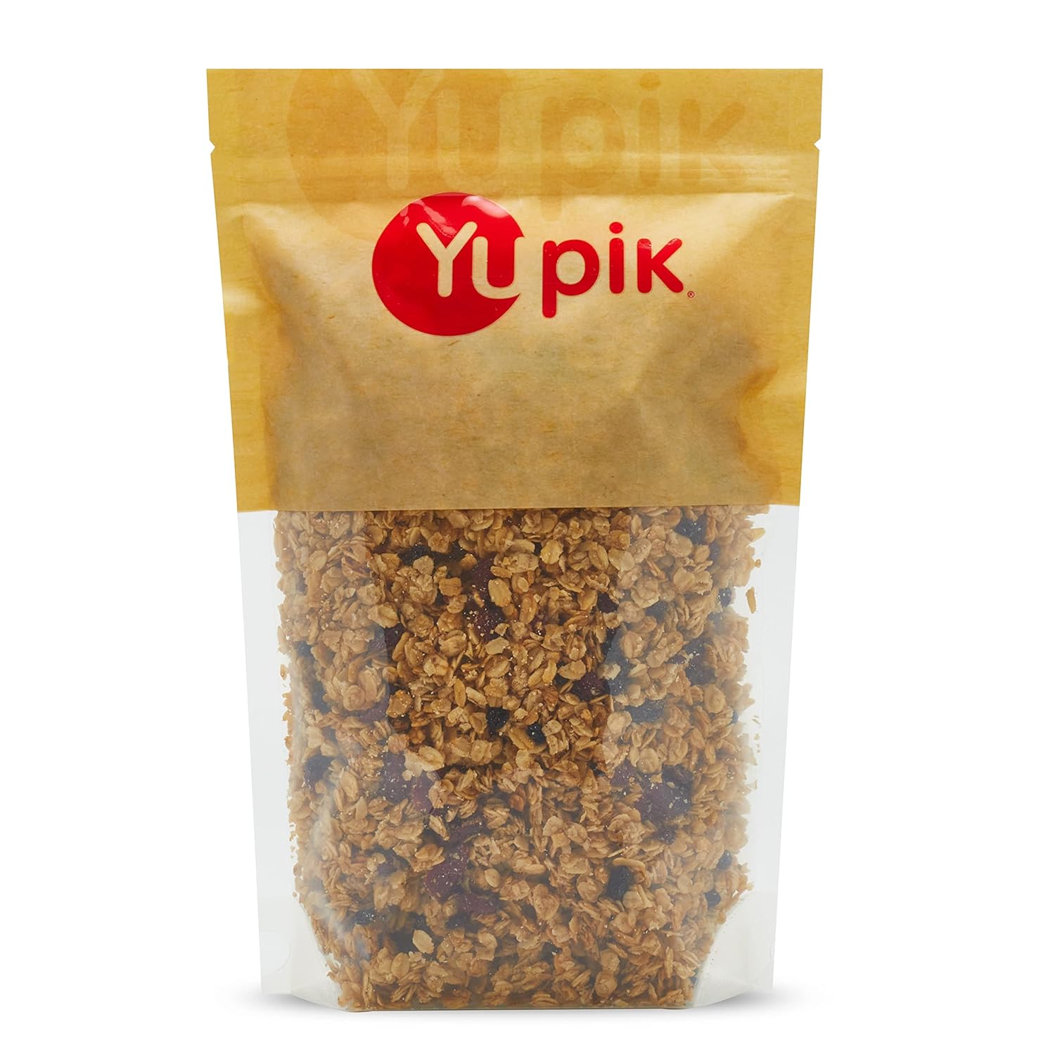 Yupik Granola Cereal, Chunky Berry Patch, 2.2 lb, a granola mix of oats, currants, cranberries, and honey