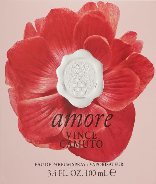 Vince Camuto Amore Eau De Parfum Spray Perfume For Women, Floriental Fruity Scent, Notes Of Sparkling Clementine Ice, Bergamot, & Sandalwood, Long Lasting, Sensual Fragrance