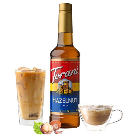 Torani Syrup, Hazelnut, 25.4 Ounces (Pack Of 4)