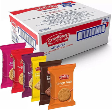 Crawfords Assorted Mini Packs Pack Of 100