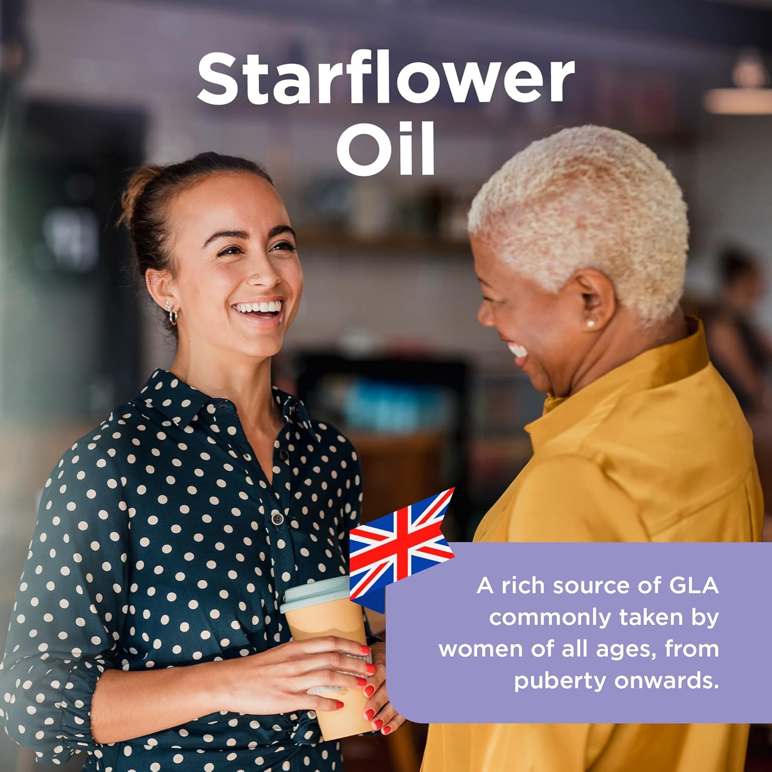 Starflower Oil 1,000mg (90 Capsules) | Healthspan | Richest Source of Gamma-Linolenic Acid (GLA) | Women's Health | 207mg GLA & 131mg Omega 9 Fatty Acids Per Capsule | Vegan : Amazon.co.uk: Health & Personal Care