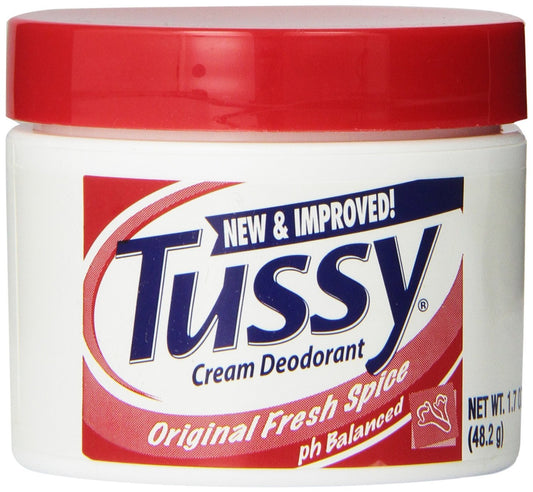 Tussy Cream Deodorant - Original Fresh Spice: 1.7 Oz : Beauty & Personal Care