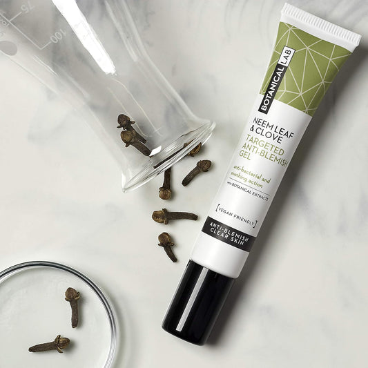 Botanical Lab Neem Leaf & Clove Blemish Treatment Gel 20Ml - With Witch Hazel + Salicylic Acid