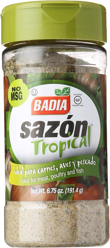 Badia Sazon Tropical Seasoning Green Jar 191.4G