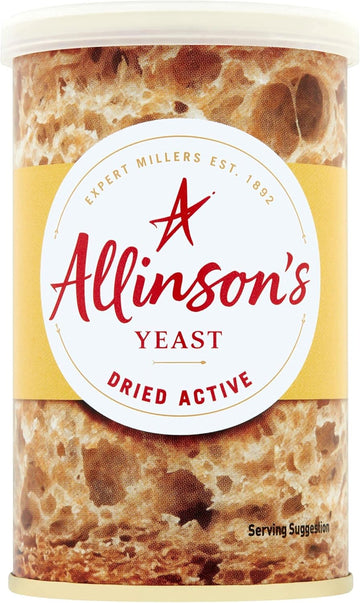 Allinson Dried Active Baking Yeast - 2 X 125Gm