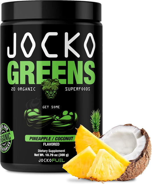 Jocko Fuel 2 Pack Bundle - Jocko Greens Powder + Chocolate Mölk Protein Powder