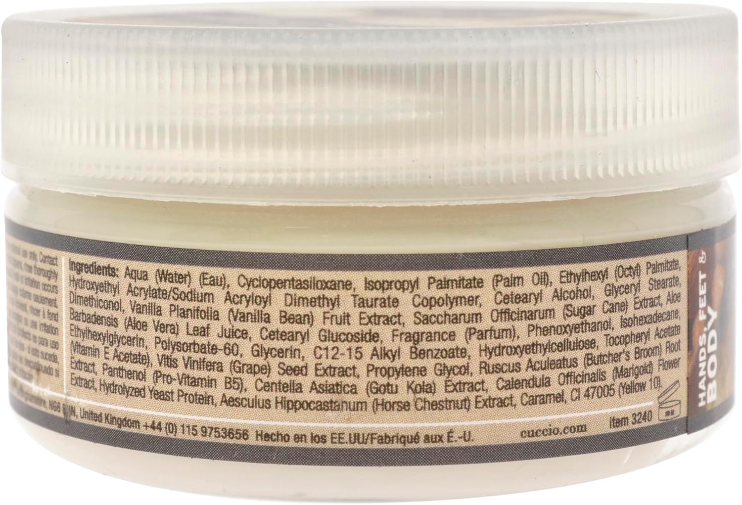 Cuccio Vanilla Bean And Sugar Baby Butter – 1.5 Oz