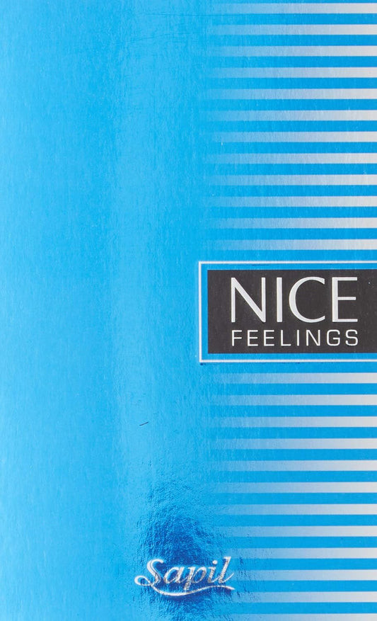 Sapil Nice Feelings Blue Perfume For Men - Long-Lasting Dubai Perfume, Aromatic Aquatic Edt Spray, 2.5 Oz (75 Ml) - Arabic Cologne For Daily Use