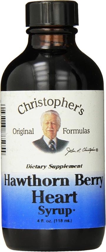Dr. Christopher's Original Formulas Hawthorn Berry Heart Syrup, 4