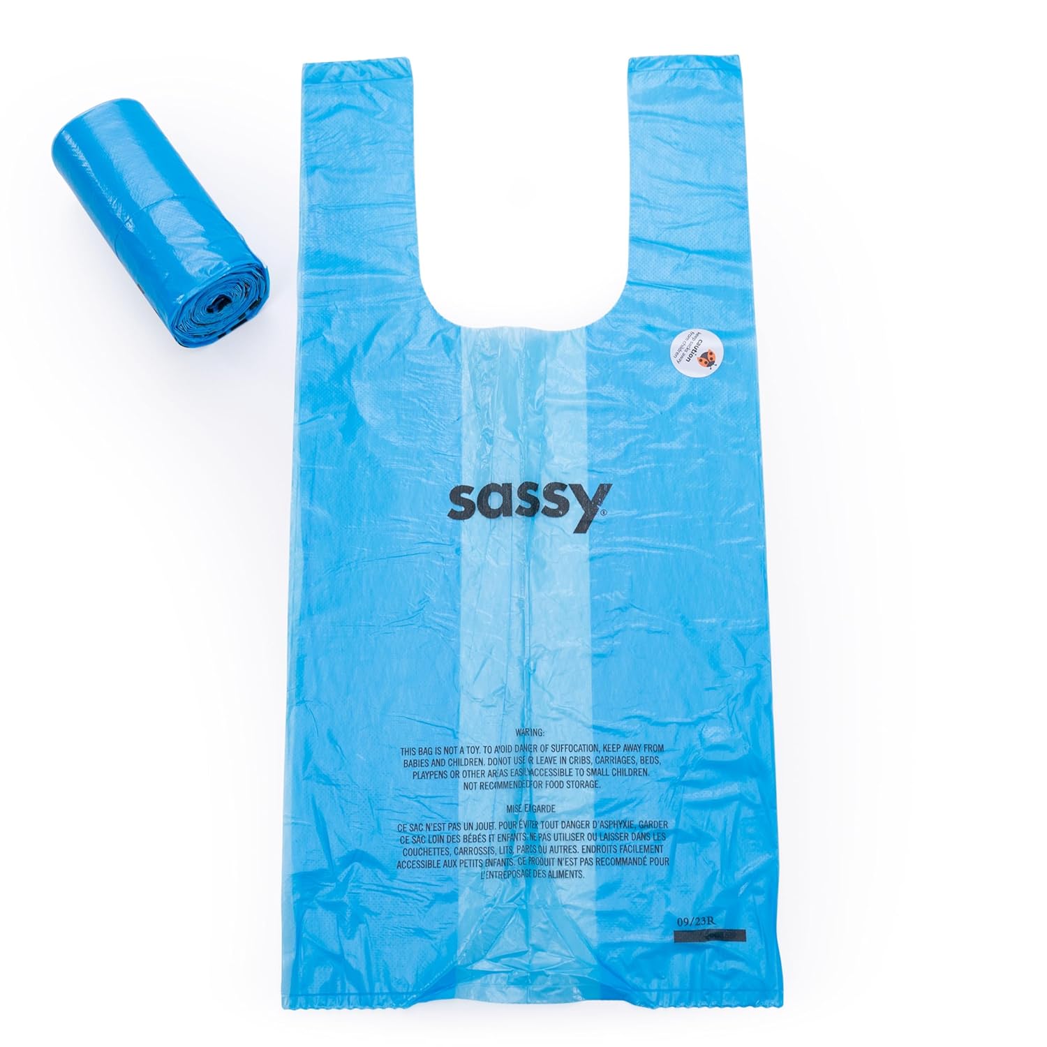 Sassy Sassy Disposable Diaper Sacks 200Count(Pack Of 6), Blue, One Size