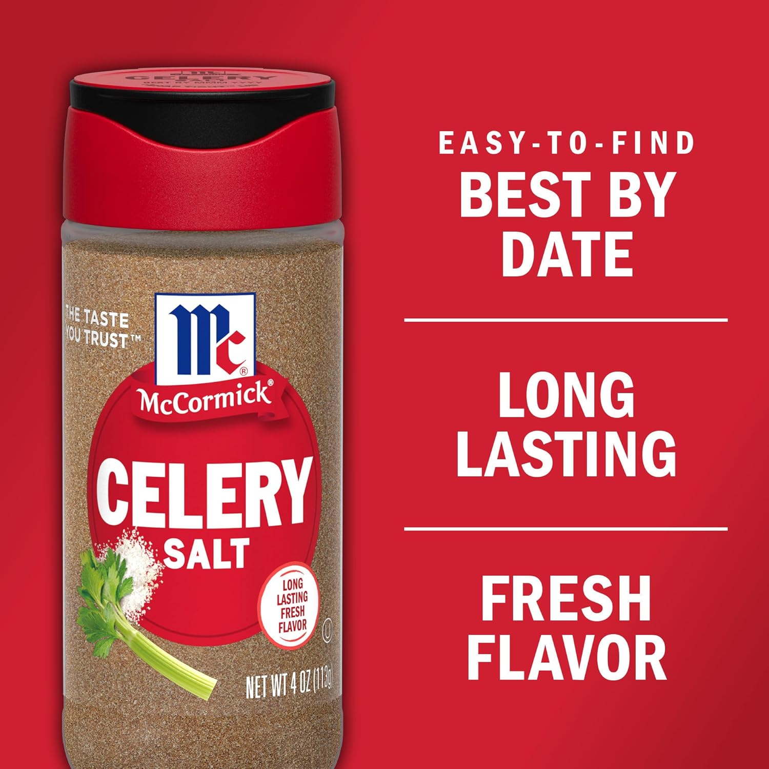 Mccormick Celery Salt, 4 Oz (Pack Of 6)