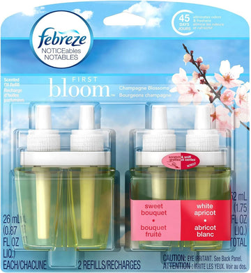 Febreze NOTICEables First Bloom Dual Oil Refills Air Freshener (2 Count, 1.75 oz)