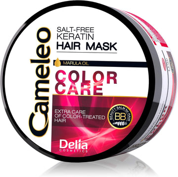 Cameleo - Colour Care Mask - Keratin Hair Mask With Marula Oil For Colour Treated Hair - Color Protection - Salt Free -200 Ml