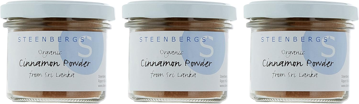 Steenbergs Organic Cinnamon Powder Standard Jar 40G