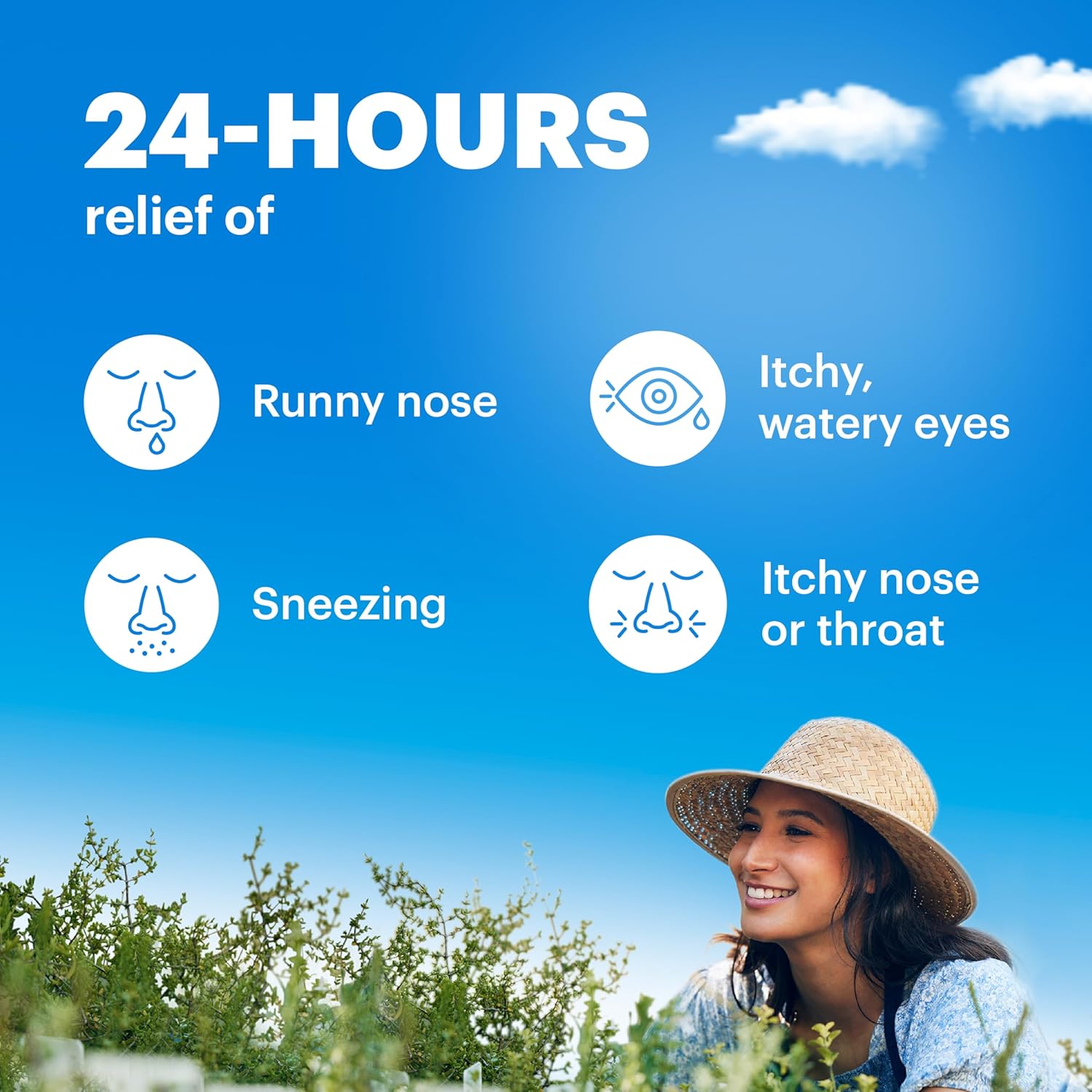 Claritin Allergy Medicine For Adults, 24-Hour Non-Drowsy Loratadine 10Mg Liqui-Gels, Antihistamine, 1X10, 1X30, 1X60, 100 Total Liqui-Gels : Health & Household