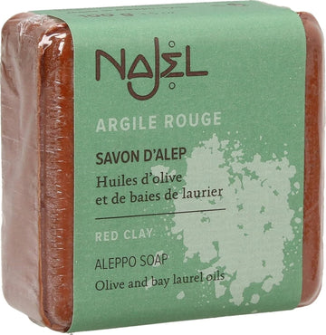 Najel Aleppo Soap With Red Clay 100 G