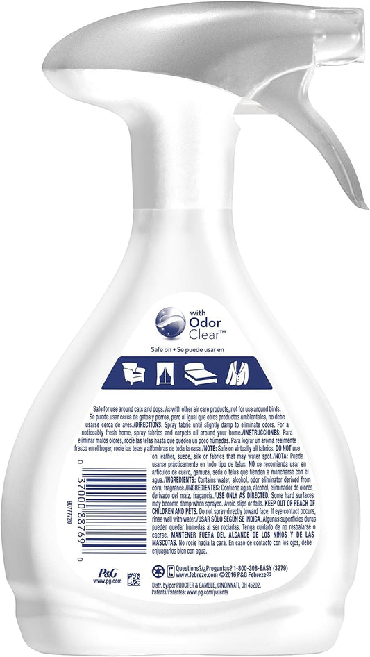 Febreze Fabric Refresher Heavy Duty Crisp Clean Air Freshener (1 Count, 500 Ml)