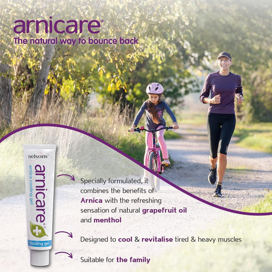 Arnicare Arnica Cooling Gel (30G), Relax & Soothe Your Muscles & Legs, Massage Gel Into Your Muscles, Arnica Montana, Natural Grapefruit Oil & Menthol, Cools & Soothes The Skin