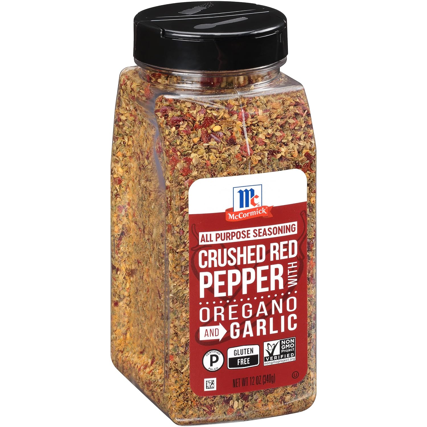 McCormick Crushed Red Pepper with Oregano and Garlic All Purpose Seasoning, 12 oz