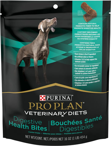 Purina Pro Plan Veterinary Diets Digestive Health Bites Dog Treats - 16 Ounce (Pack Of 1)