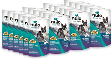 Nulo Freestyle Puppy & Dog Wet Dog Food Topper, Premium All Natural Grain-Free, Real Meat Dog Food Topper with High Animal-Based Protein and Only 5 or Less Ingredients With No Additives