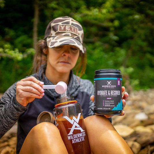 Wilderness Athlete - Hydrate & Recover | Liquid Hydration Powder Electrolyte Drink Mix - Recover Faster With Bcaas - Hydrate Powder With 1000Mg Of Vitamin C - 30 Serving Tub (Lemon Lime)