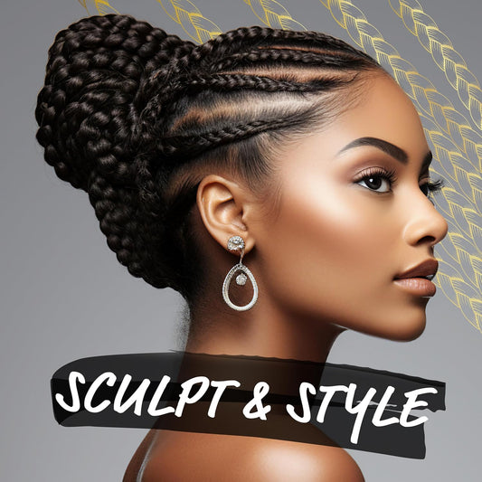 Braid Formula Conditioning Gel, Super Hold, 310Ml | Great For Braiding, Twisting, Edges, No Residue, No Flaking, Strong Hold, High Shine, Smoothing With Clean, No Build-Up