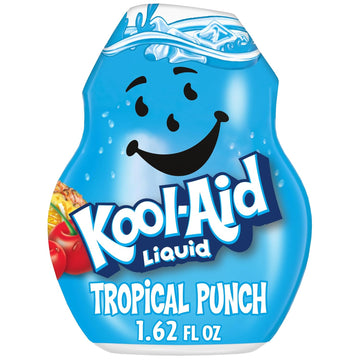 Kool-Aid Sugar-Free Tropical Punch Zero Calorie Liquid Water Enhancer (1.62 Fl Oz Bottle)