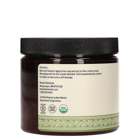 Banyan Botanicals Brahmi Oil with Coconut Base – Organic Massage Oil w