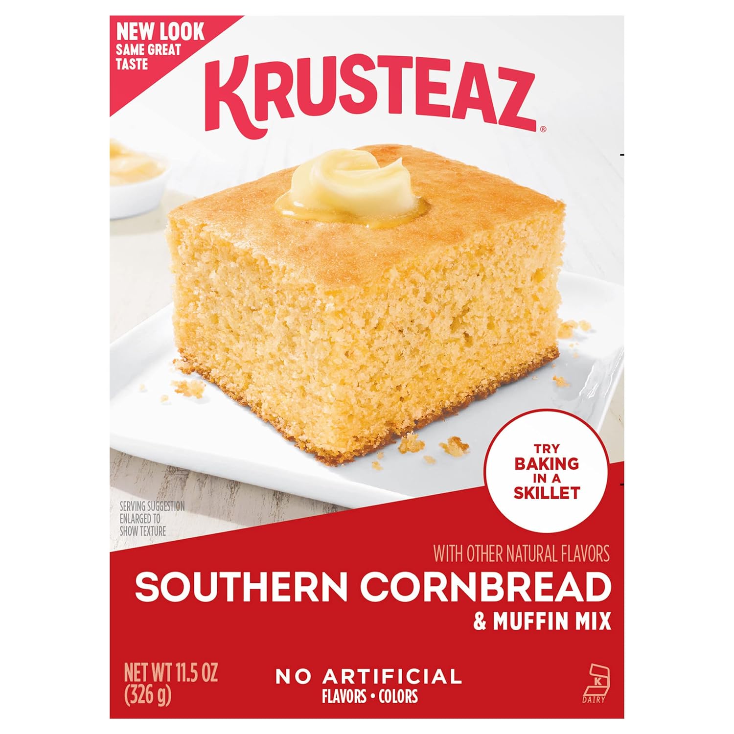 Krusteaz Southern Cornbread And Muffin Mix 11.5 Ounce (Pack Of 12)