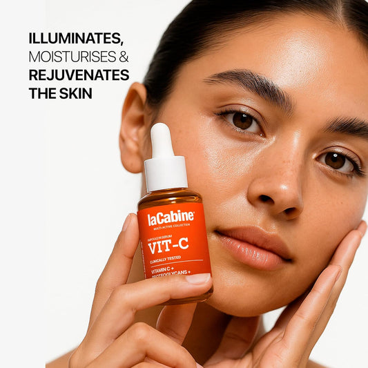 Lacabine Vit-C Serum 30Ml – High Concentration Vitamin C Face Serum For Radiant Skin, Anti-Ageing, Deep Hydration, Brightens Tone, Firms, Smooths And Reduces Wrinkles