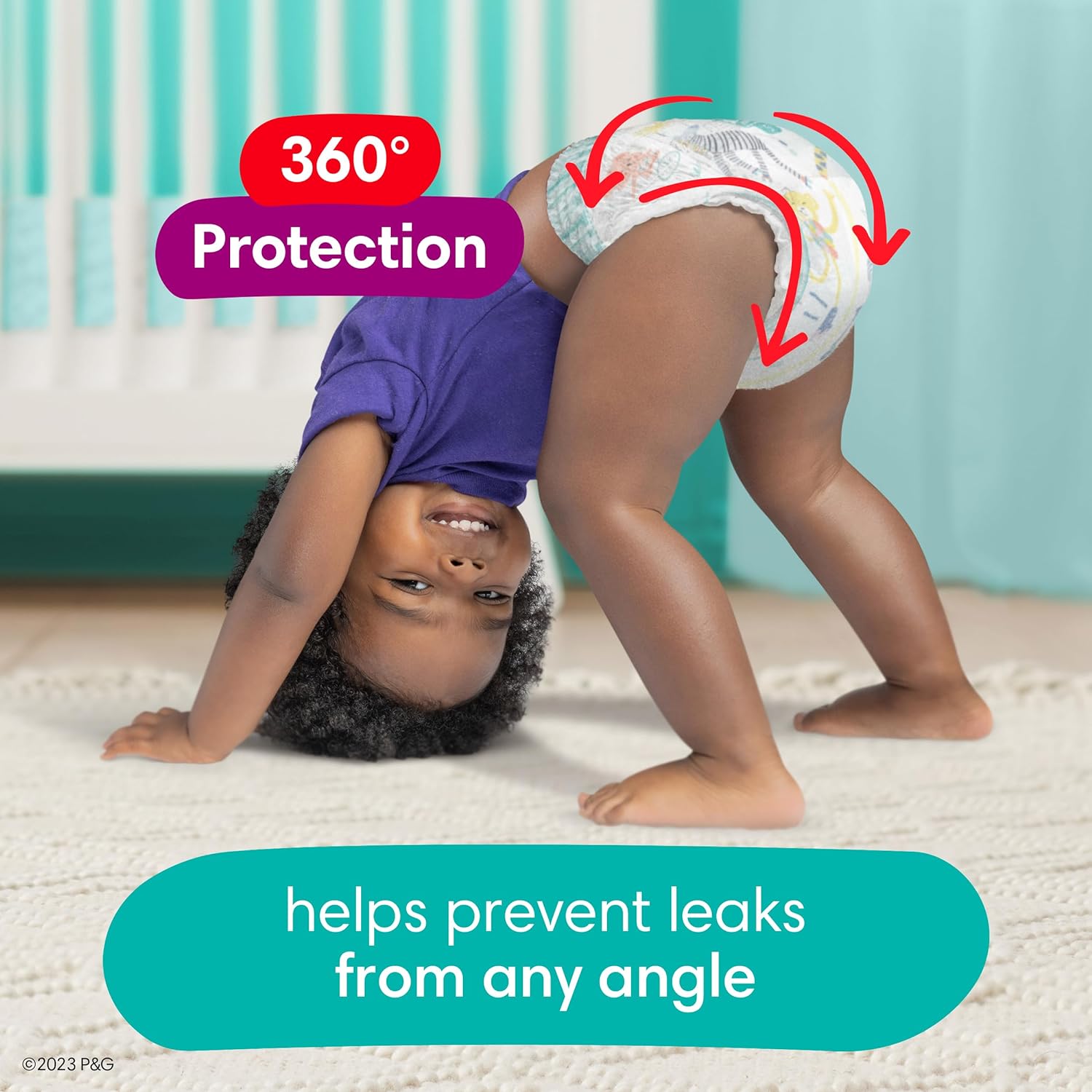 Pampers Cruisers 360 Diapers - Size 3, 26 Count, Pull-On Disposable Baby Diapers, Gap-Free Fit : Clothing, Shoes & Jewelry