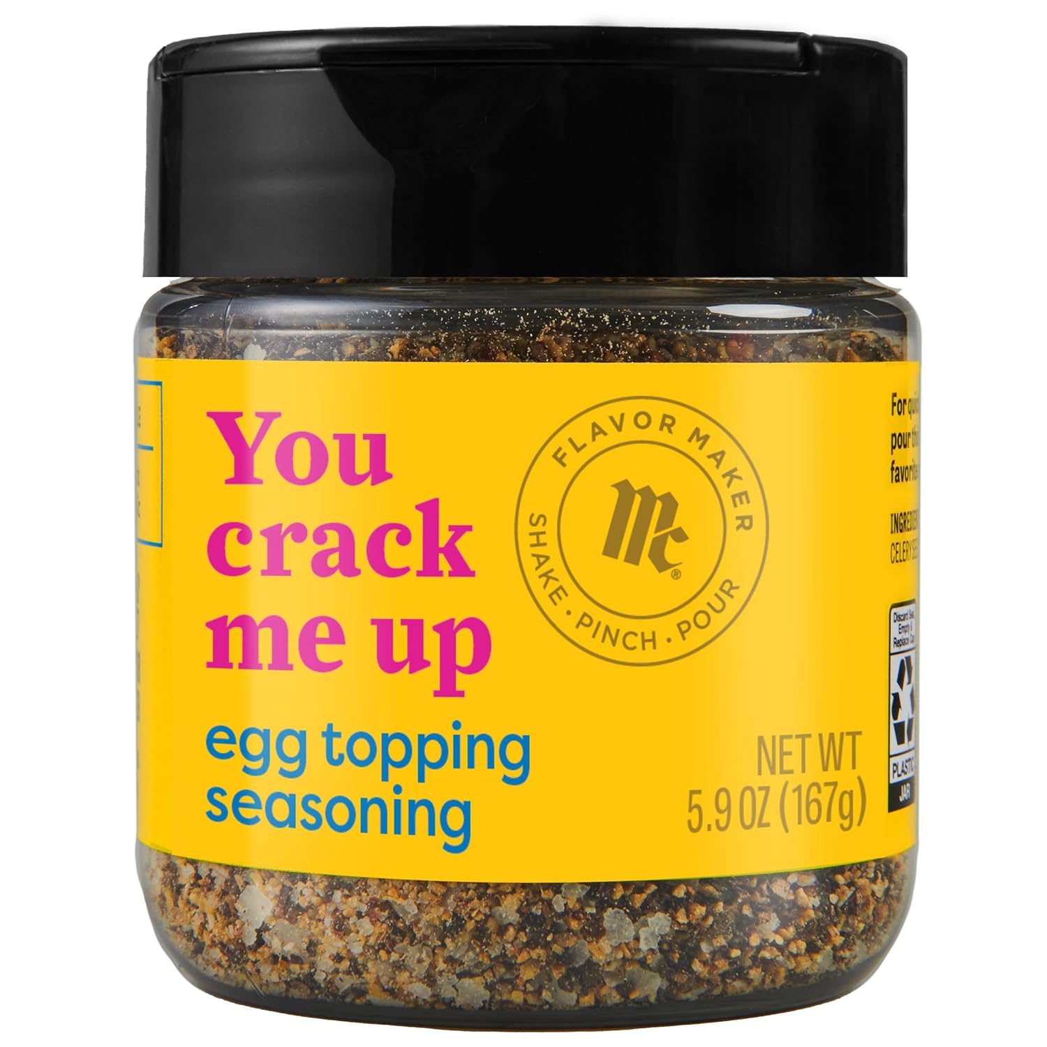 Mccormick Egg Topping Seasoning, Flavor Maker, 5.9 Oz