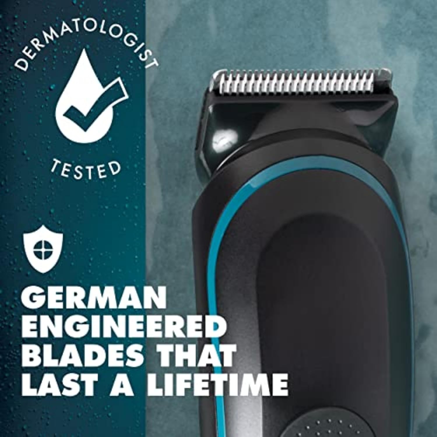 Gillette Intimate Men'S Pubic Hair Trimmer, Skinfirst Pubic Hair Trimmer For Men, Waterproof, Cordless For Wet/Dry Use, Shaver For Men, Lifetime Sharp Blades, Includes Anti Chafe Stick, Gift Set : Beauty & Personal Care