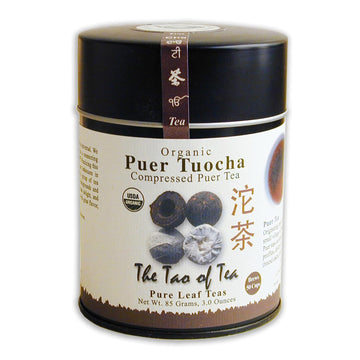 The Tao Of Tea, Puer Tuocha, 3 Ounce Tin