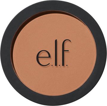 E.L.F. Primer-Infused Bronzer, Long-Lasting & Budge-Free Makeup, Lightweight & Buildable, Smooth & Easy Application, Vegan & Cruelty-Free, Fresh Tan