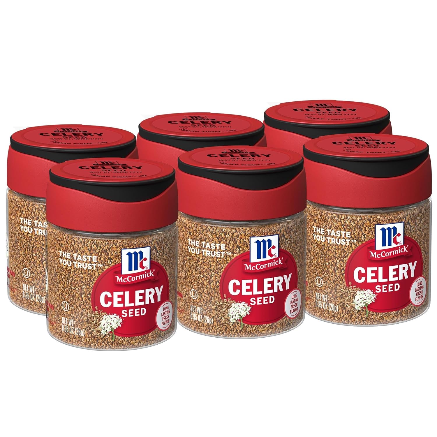 McCormick Celery Seed, 0.95 oz (Pack of 6)