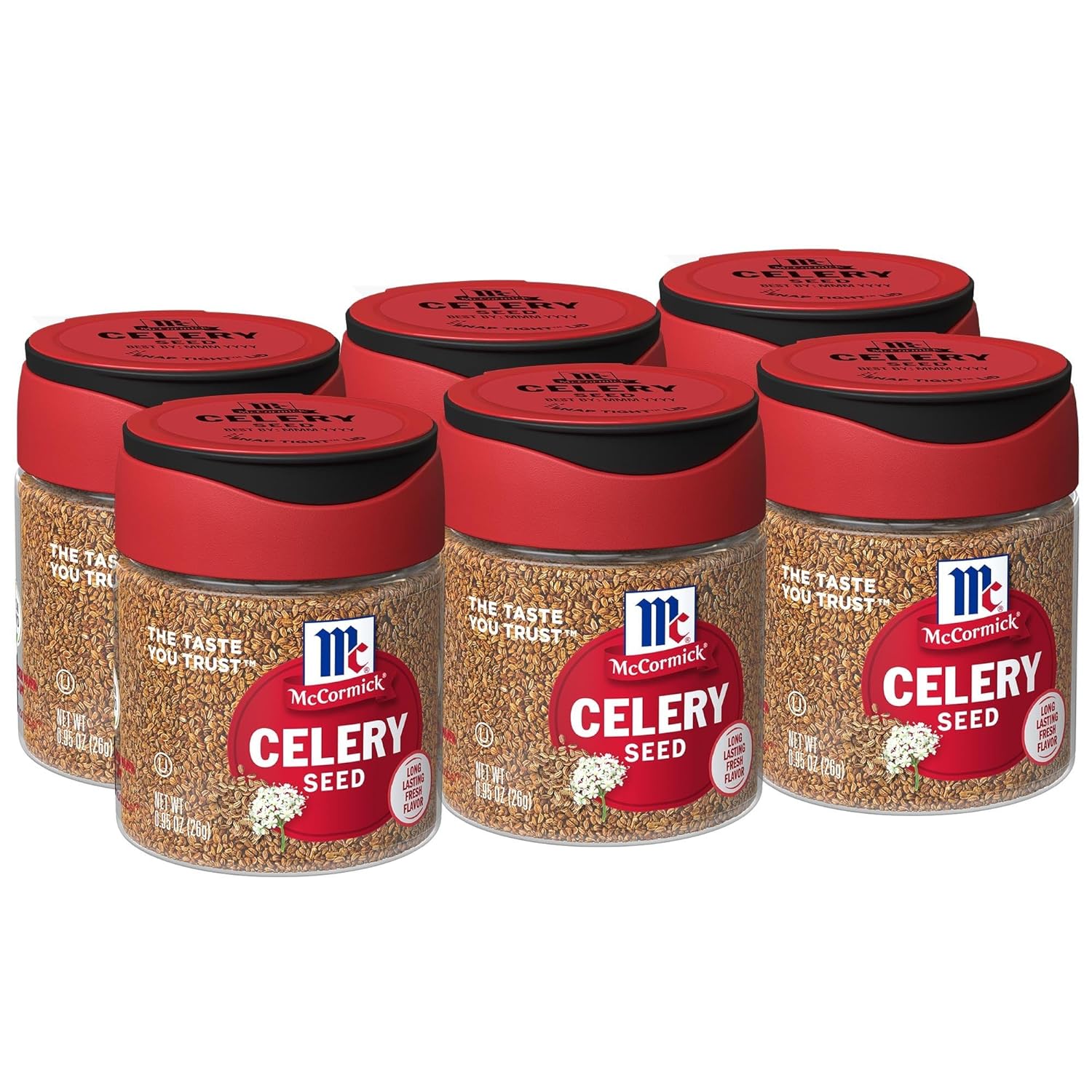 Mccormick Celery Seed, 0.95 Oz (Pack Of 6)