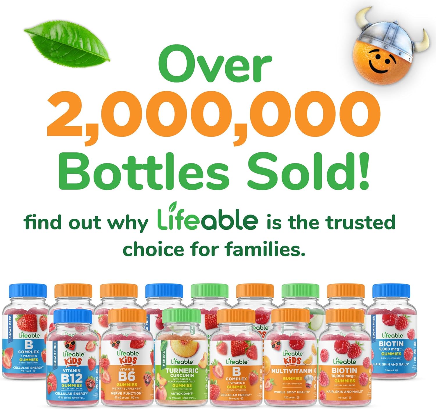 Lifeable Apple Cider Vinegar - For Kids - Acv With The Mother - 500 Mg Gummies - Great Tasting Natural Flavor Vitamin Supplement - Gluten Free Vegetarian Gmo-Free Chewable - For Children - 60 Gummies : Health & Household