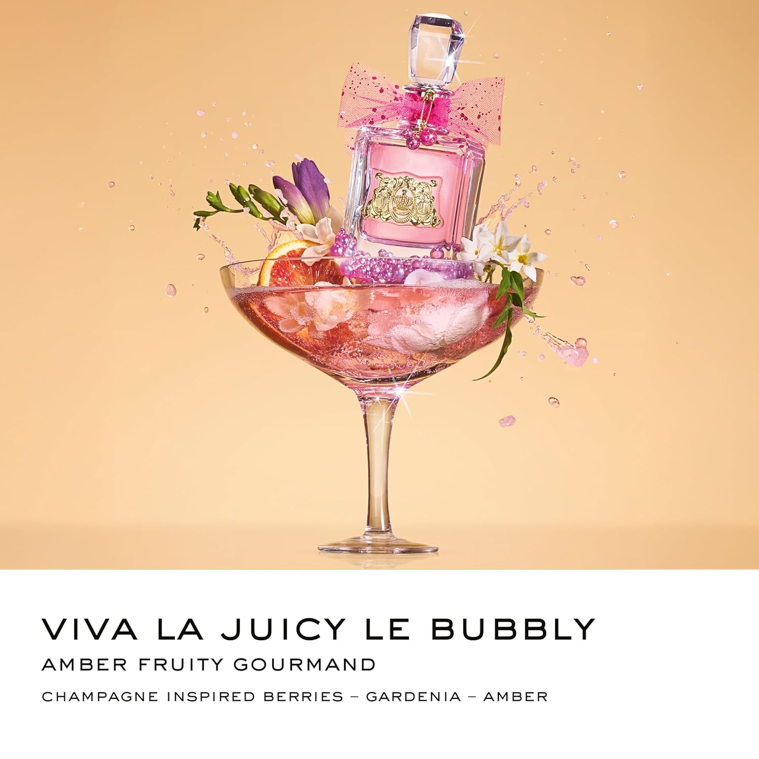 Juicy Couture Viva La Juicy Le Bubbly Eau De Parfum 3 Piece Fragrance Gift Set, Amber Fruity Perfume For Women With Notes Of Pink Berries, Gardenia & Golden Amber, 3.4 Fl Oz : Beauty & Personal Care