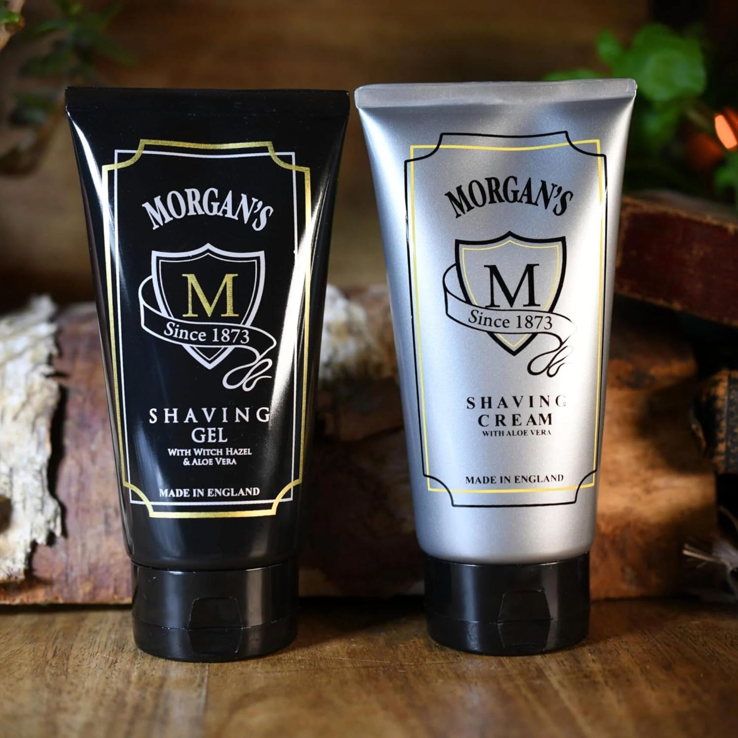 Morgan'S Pomade Shaving Cream, Minimises Razor Burn, Softens Facial Hair And Prepares The Skin For A Smooth, Close Shave, With Aloe Vera And Vitamin E 5.2 Fl Oz