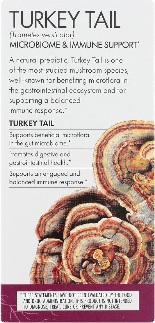 HOST DEFENSE Organic Turkey Tail Immune Support, 60 CT
