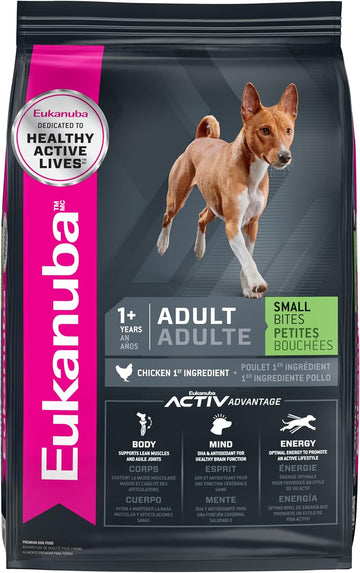 Eukanuba Adult Small Bites Dry Dog Food, 5 Lb