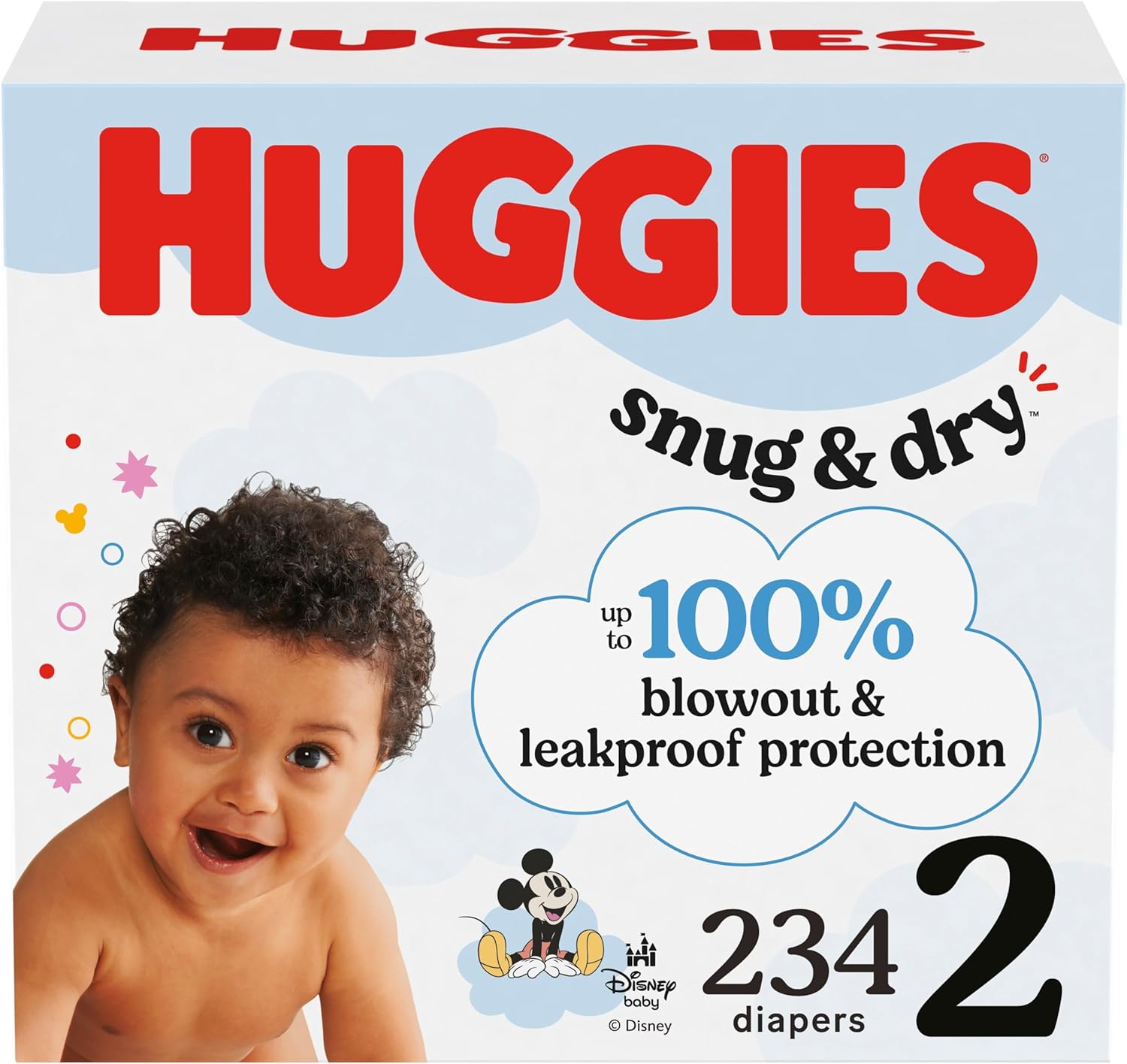 Huggies Snug & Dry Diapers, Size 6