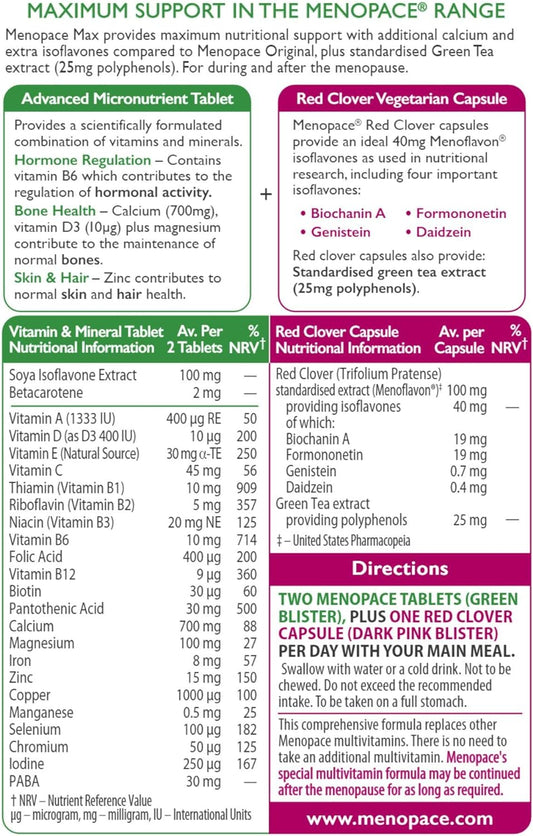 by Vitabiotics Max Capsules & Tablets x 84